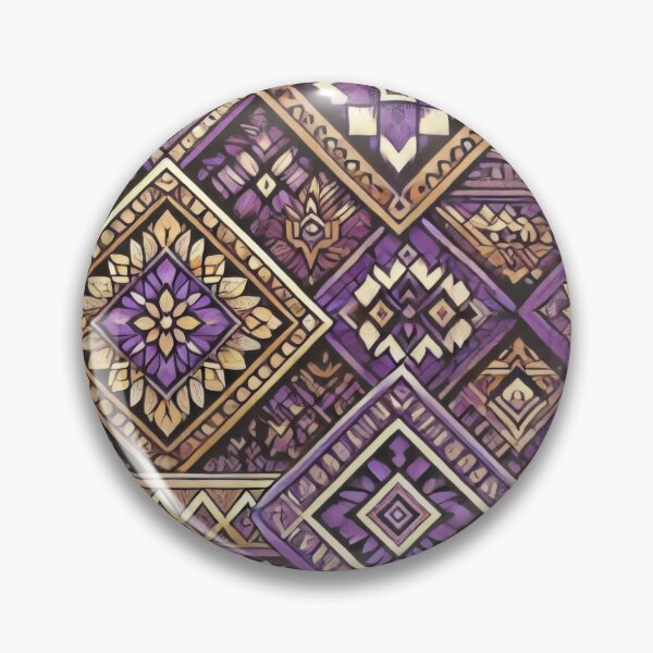 Item preview, Geometric Elegance in Purple Jok designed and sold by BobArtGallery.