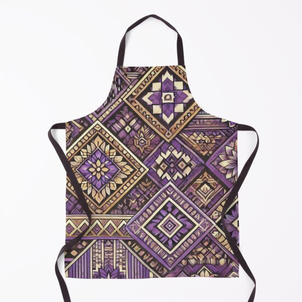 Item preview, Geometric Elegance in Purple Jok designed and sold by BobArtGallery.