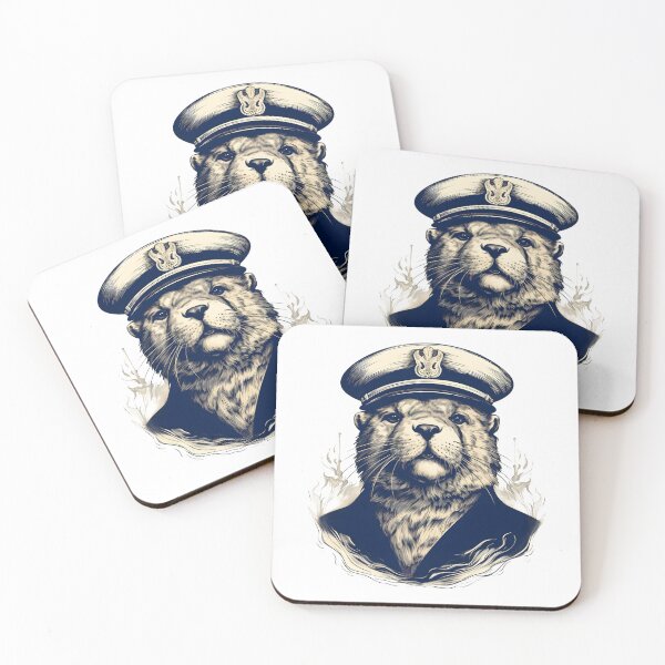 Item preview, Otter Captain Sailor Otter designed and sold by DerSenat.
