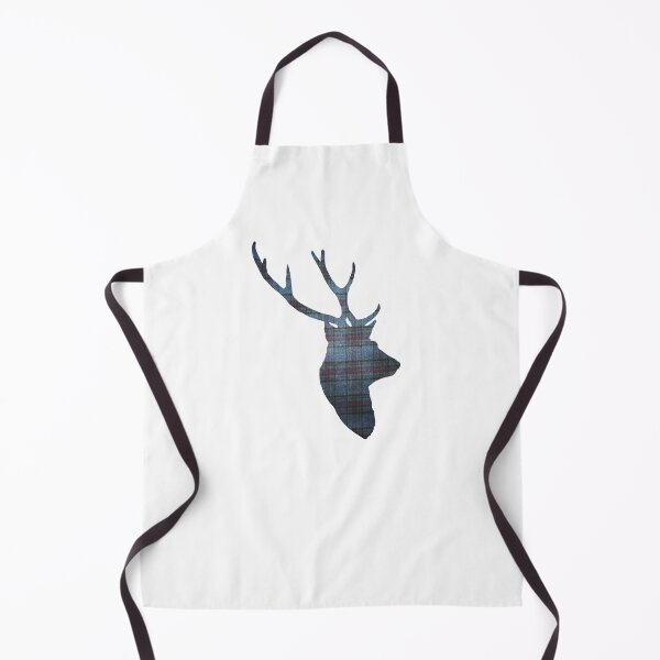 Item preview, Stag in Blue Tartan designed and sold by Murph's Images.