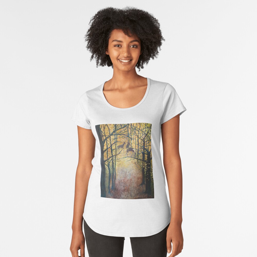 Aperçu de l'œuvre T-shirt premium échancré créée et vendue par jeirianmckay.