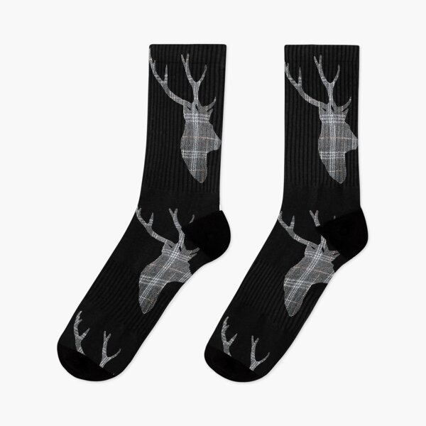 Item preview, Stag in Grey Tartan designed and sold by Murph's Images.