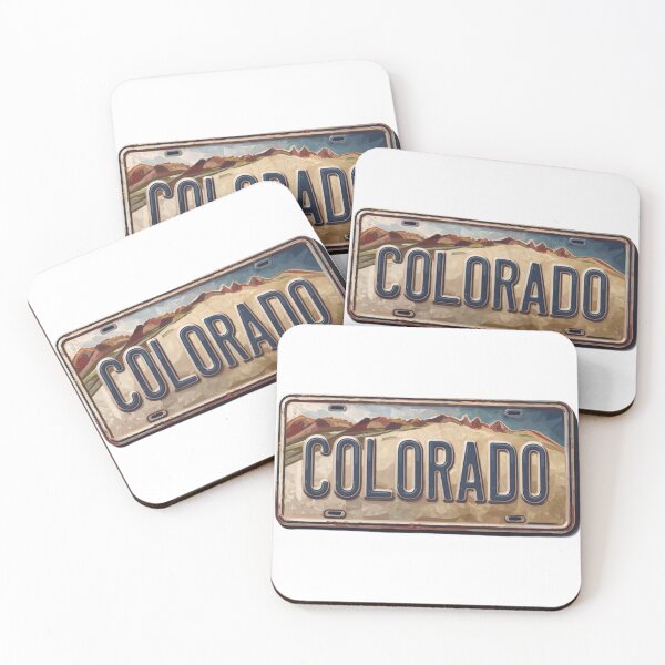 Item preview, Colorado License Plate designed and sold by The Souvenir Dept..