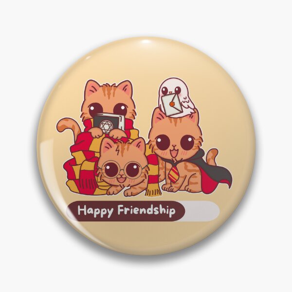 Item preview, Happy Friendship with Magical Cat – Goldwhisker House  designed and sold by BGMeYou.