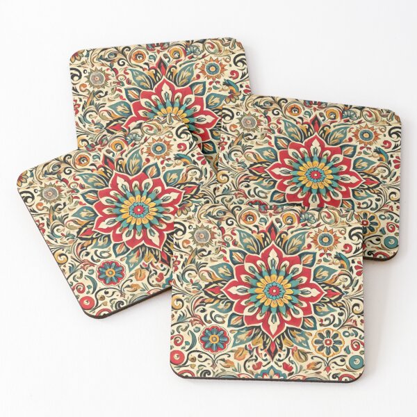 Item preview, Floral Elegance of Suzani designed and sold by BobArtGallery.