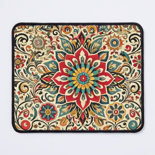 Item preview, Floral Elegance of Suzani designed and sold by BobArtGallery.