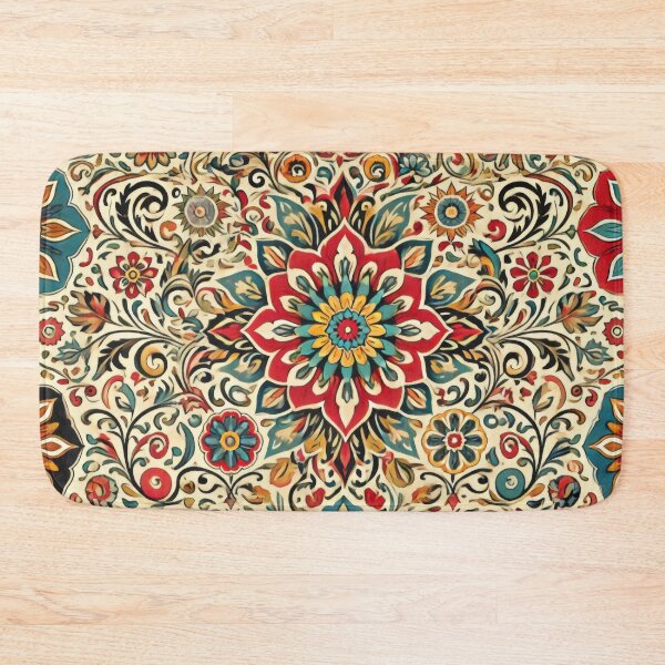 Item preview, Floral Elegance of Suzani designed and sold by BobArtGallery.