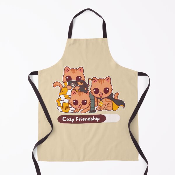Item preview, Cozy Friendship with Magical Cat – Hearthfelis House designed and sold by BGMeYou.