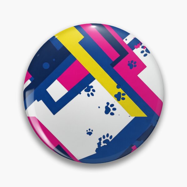 Item preview, Huellas abstractas: arte moderno para amantes de los perros designed and sold by Bowbubble.