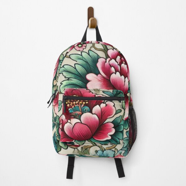 Item preview, Graceful Peonies of Suzhou Embroidery designed and sold by BobArtGallery.