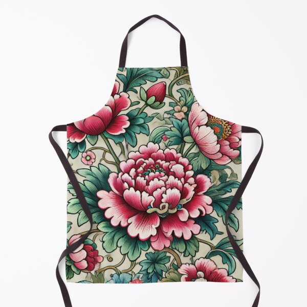 Item preview, Graceful Peonies of Suzhou Embroidery designed and sold by BobArtGallery.