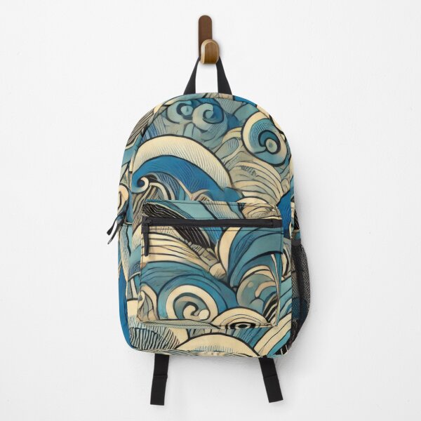 Item preview, Seigaiha Serenity designed and sold by BobArtGallery.