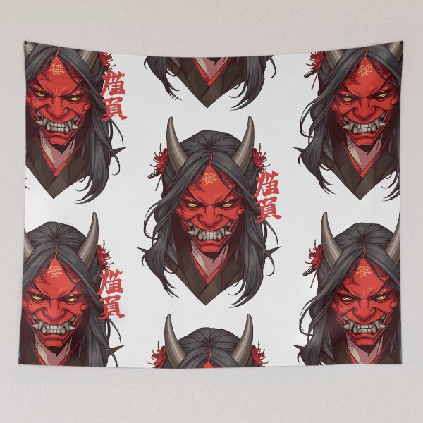 Item preview, Ancient Demon Hannya designed and sold by bapupa.