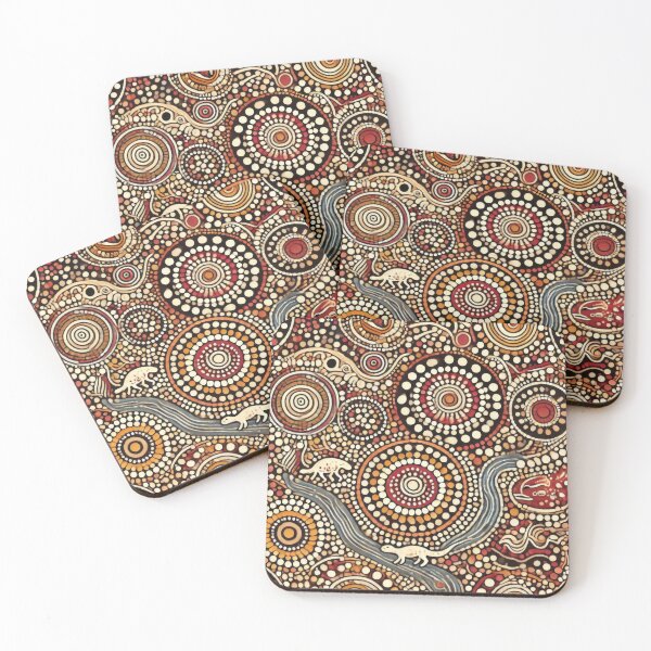 Item preview, Dreamtime Patterns of the Aboriginal Heritage designed and sold by BobArtGallery.