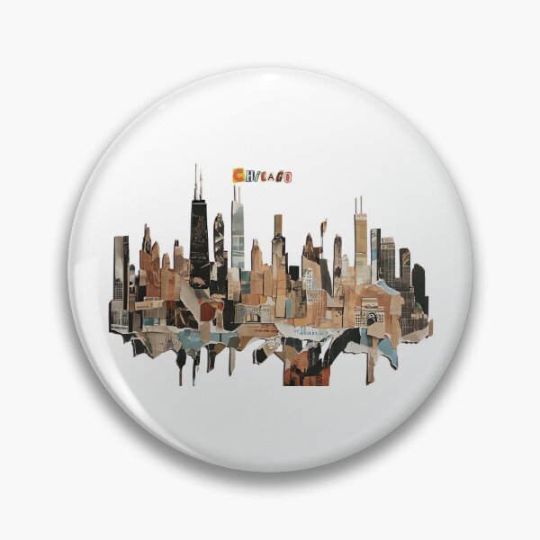 Item preview, Chicago Abstract Skyline designed and sold by caracatita75.