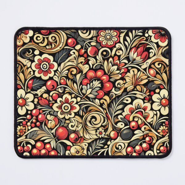 Item preview, Golden Grace of Khokhloma designed and sold by BobArtGallery.