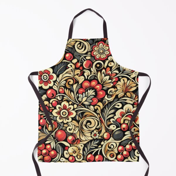 Item preview, Golden Grace of Khokhloma designed and sold by BobArtGallery.