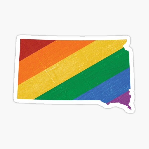 South Dakota Pride Sticker