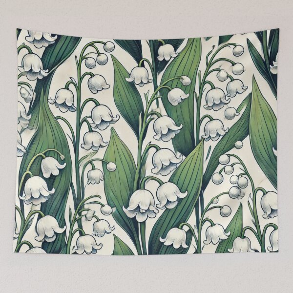 Item preview, Lily of the Valley in the Breeze of Purity designed and sold by BobArtGallery.