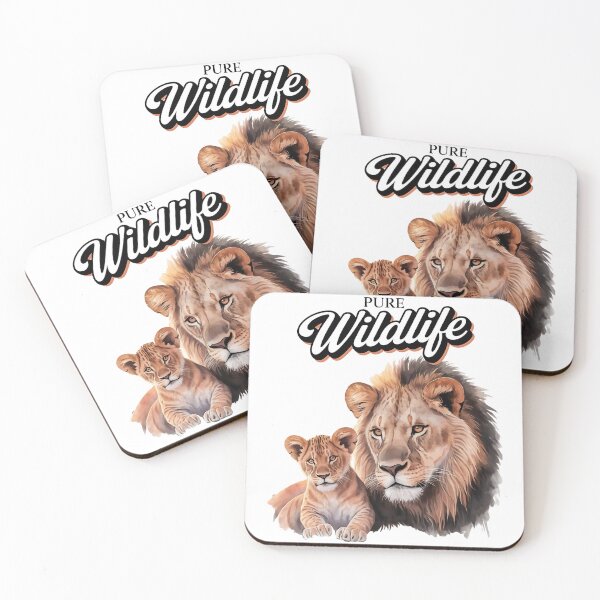 Item preview, Let's get wild - Funky wildlife - Easy wildlife - Pure wildlife - It's wildlife time - Wildlife values - Inspired by wildlife designed and sold by JansenGS.