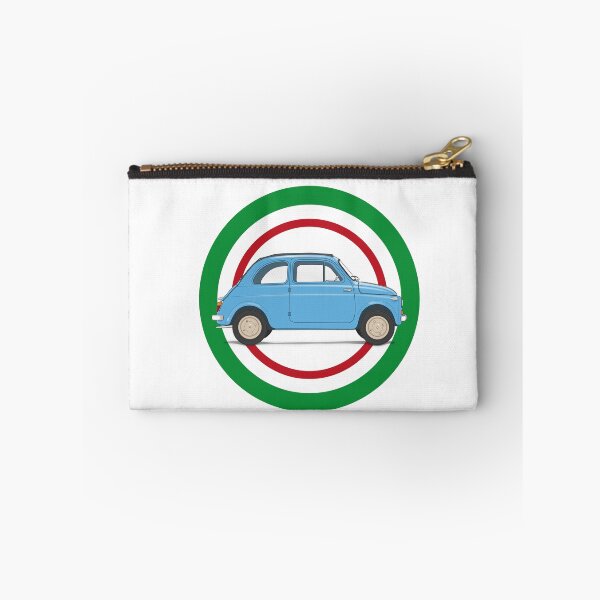 Item preview, The classic FIAT Nuova 500 in the colour "Celeste" designed and sold by BetterGraphics.
