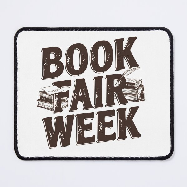 Item preview, Reader Librarian Vintage Book Fair For Elementary Kids & Teachers designed and sold by Nicole Creates.