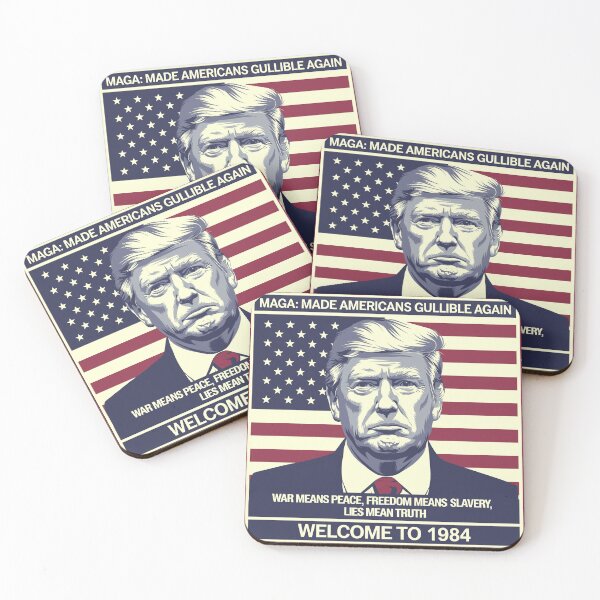 Item preview, MAGA: Made Americans Gullible Again – Orwellian Dystopia designed and sold by JPees.
