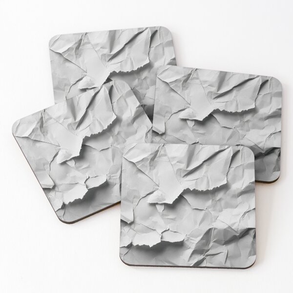 Item preview, Crumpled Gray Paper designed and sold by Visual-Elixir.