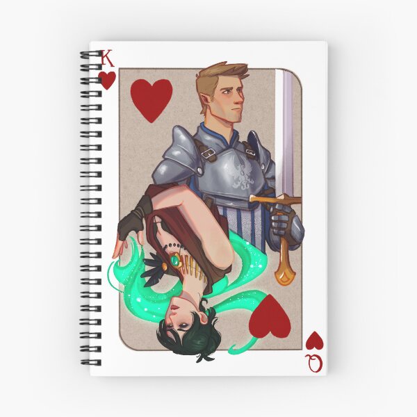 Item preview, Alistair & Morrigan Playing Card designed and sold by allenvooreef.