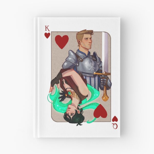 Item preview, Alistair & Morrigan Playing Card designed and sold by allenvooreef.