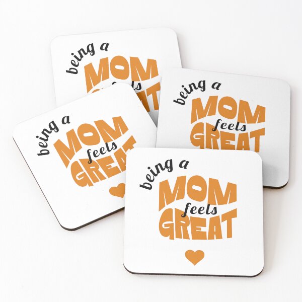 Item preview, Being a MOM feels GREAT, Unique designed and sold by villacreativa.