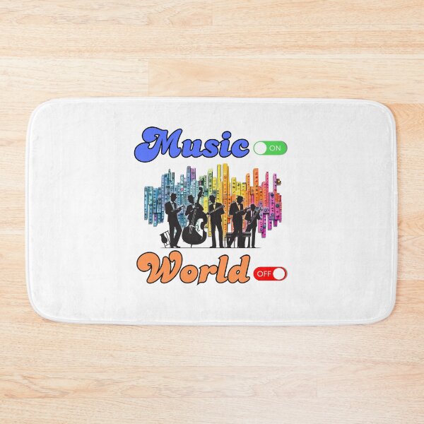 Item preview, MUSIC IS ON, WORLD IS OFF designed and sold by KANIKA-IMPEX.