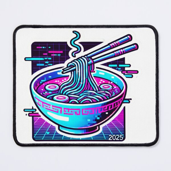 Item preview, Neon Ramen: Cyber Flavour designed and sold by Wear Sculpt.