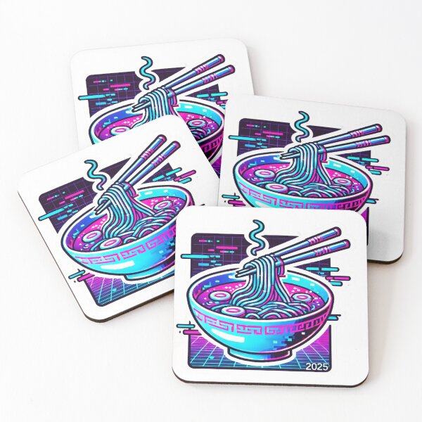 Item preview, Neon Ramen: Cyber Flavour designed and sold by Wear Sculpt.
