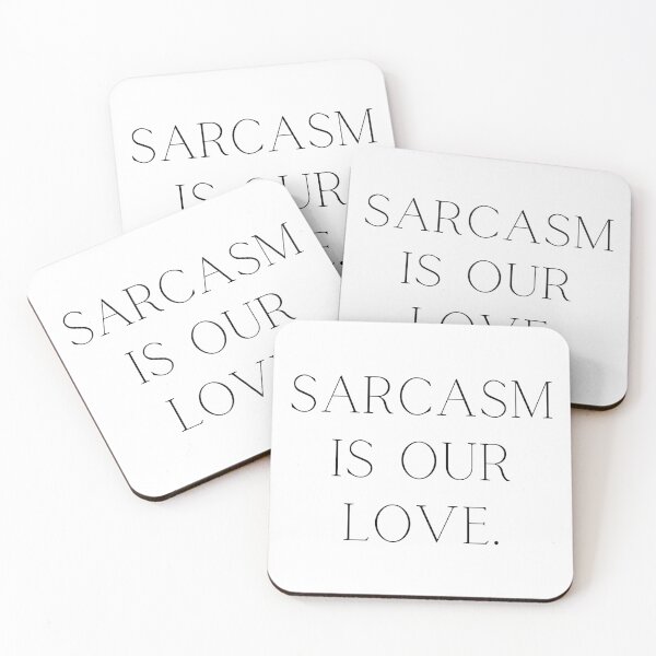 Item preview, Sarcasm Is Our Love Valentines Day Lovers Couple designed and sold by Laugh-Lines.
