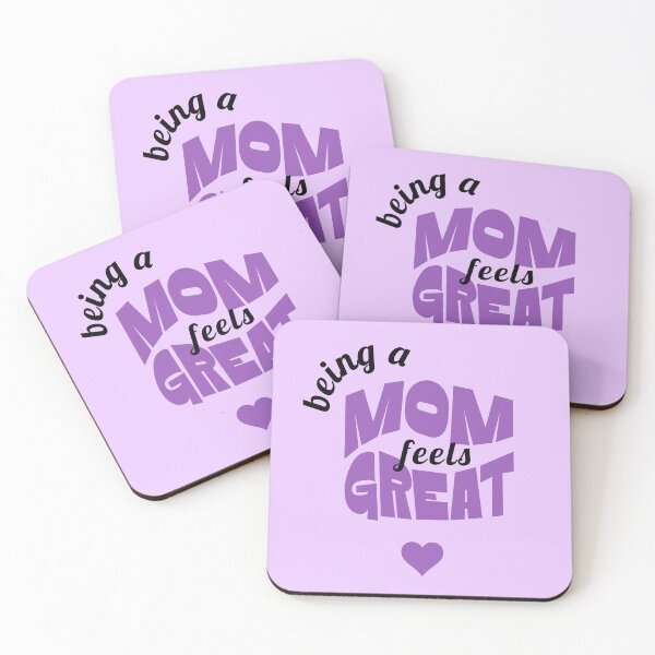 Item preview, Being a MOM feels GREAT, Unique designed and sold by villacreativa.