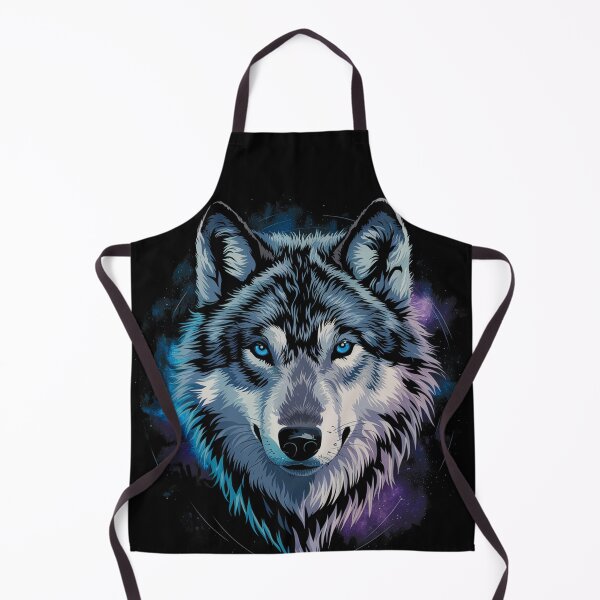 Item preview, Mystical Cosmic Wolf – Fantasy Galaxy Wolf in Outer Space designed and sold by Nicole Creates.