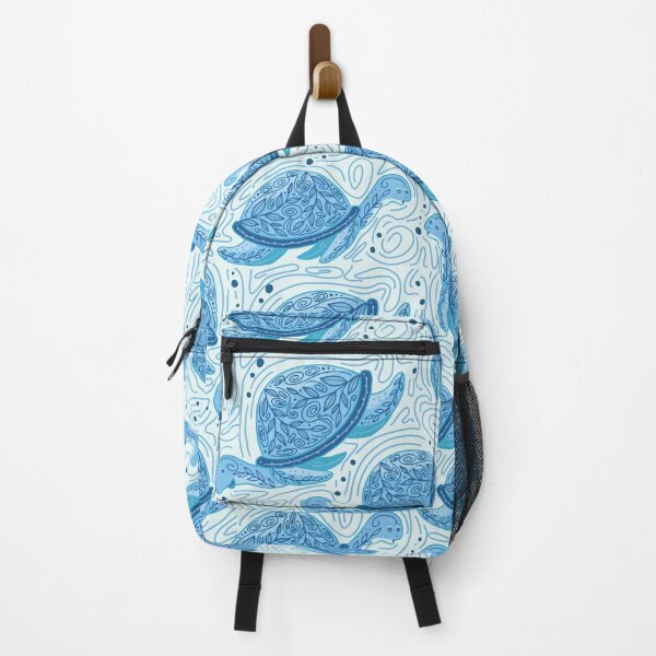 Item preview, Ocean blue sea turtles designed and sold by mitalim.
