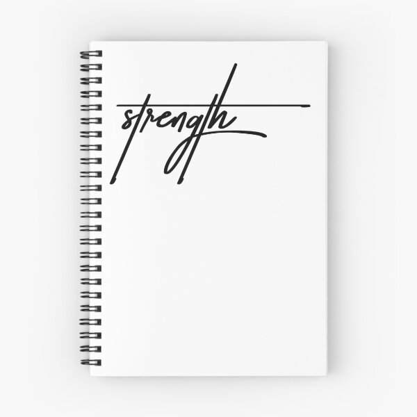 Item preview, Strength - Motivational Quote Typography Design designed and sold by ReggieDior.