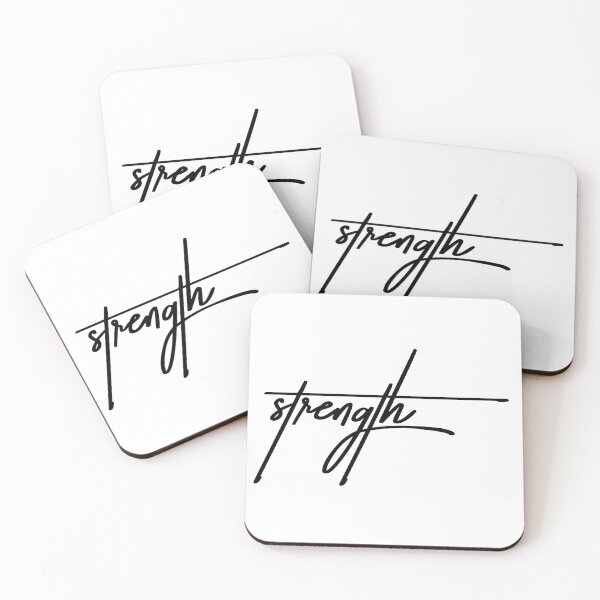 Item preview, Strength - Motivational Quote Typography Design designed and sold by ReggieDior.