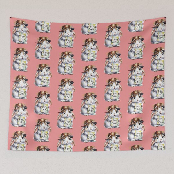 Item preview, Happy Easter Bunny Hoppy Easter designed and sold by Maggie Mustard.