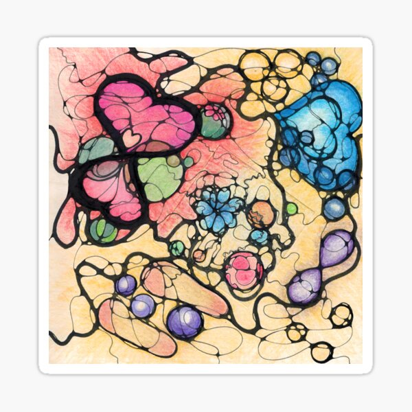 Item preview, Letting go of old burdens (The theme of my drawing) designed and sold by IsaBELLA-HeART.