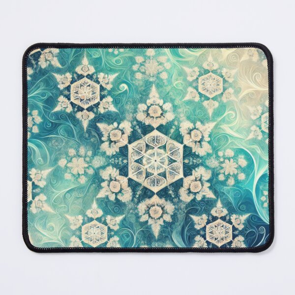 Item preview, Pythagoras Snowflakes on the Ocean designed and sold by BobArtGallery.