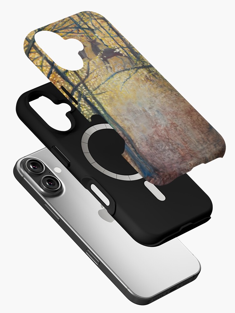 Aperçu 2 sur 4. Coque iPhone avec l'œuvre Automne doré créée et vendue par jeirianmckay.