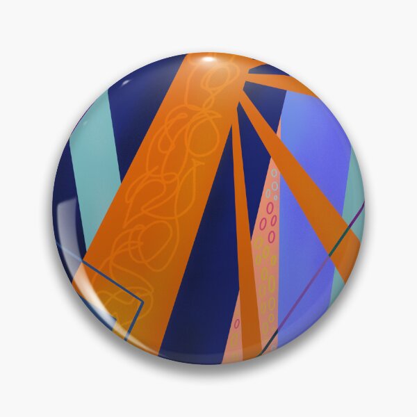 Item preview, Blue orange light show abstract  designed and sold by elliebart.