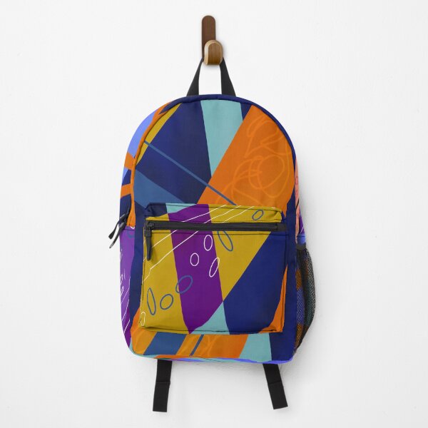 Item preview, Blue orange light show abstract designed and sold by elliebart.