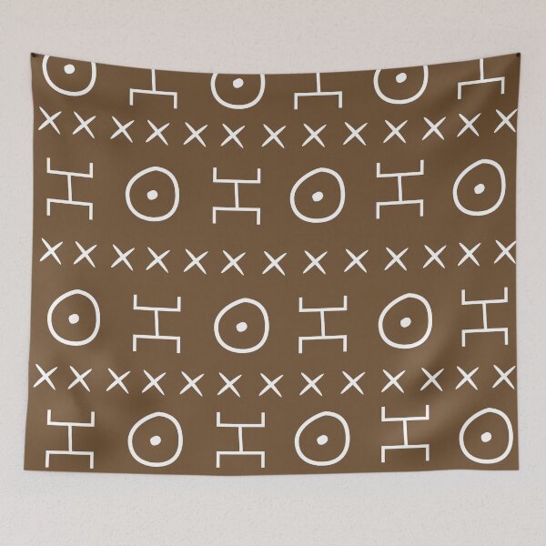 Item preview, Bogolan Africa pattern designed and sold by Wolagno.