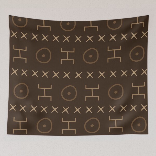 Item preview, Bogolan Africa pattern designed and sold by Wolagno.