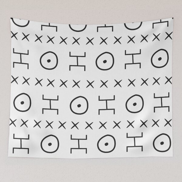 Item preview, Bogolan Africa pattern designed and sold by Wolagno.