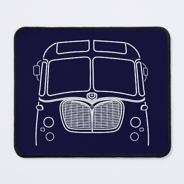 Item preview, Bedford SB 1950s British classic bus white designed and sold by soitwouldseem.